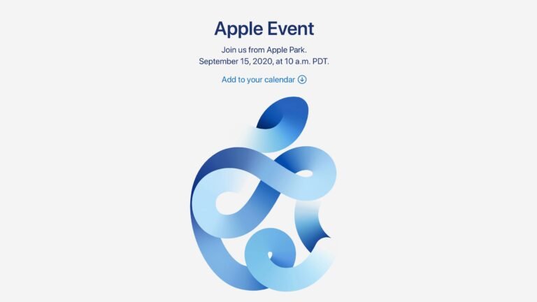 Apple anuncia oficialmente evento virtual para el 15 de septiembre
