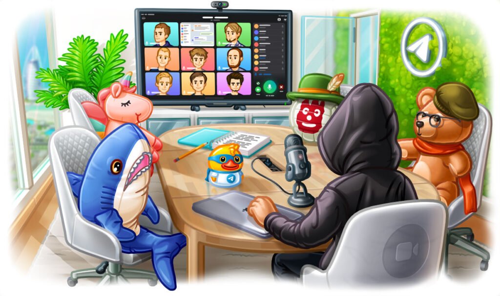 Telegram videollamad