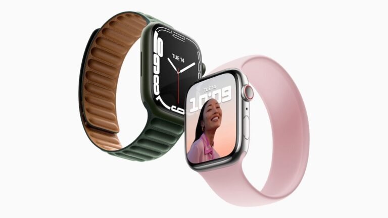 Los pedidos anticipados del Apple Watch Series 7 comenzarán este viernes, disponibles el 15 de octubre