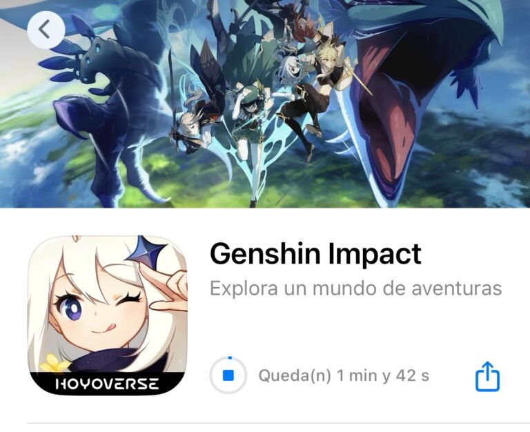 iOS 17 te indica cuánto tiempo falta para que se complete la descarga