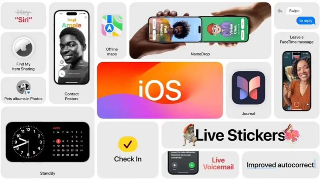 Novedades de iOS 17