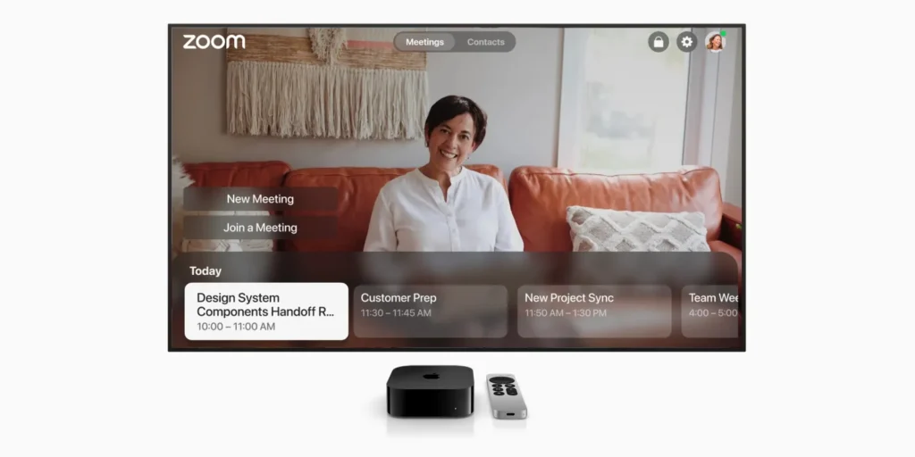 Zoom ya está disponible en Apple TV