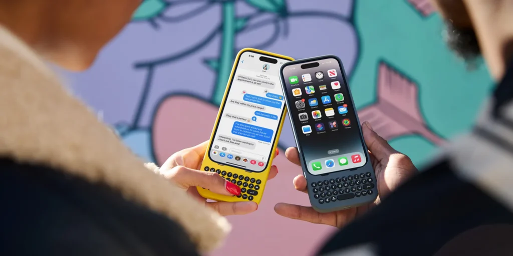 "Clicks" añade un teclado físico a tu iPhone con accesos directos y retroiluminación