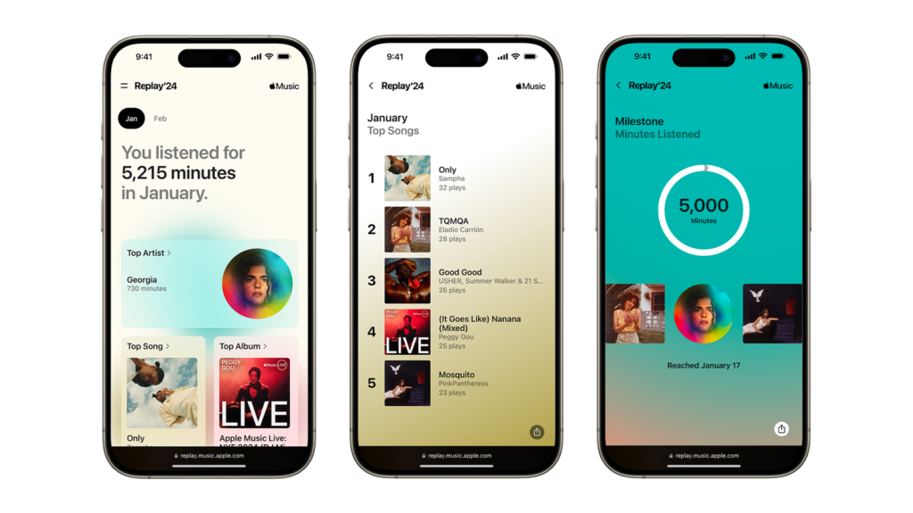 Replay ahora es semanal en Apple Music