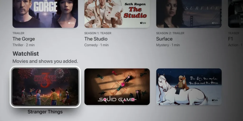 Netflix se Integra en la App de Apple TV, para algunos usuarios