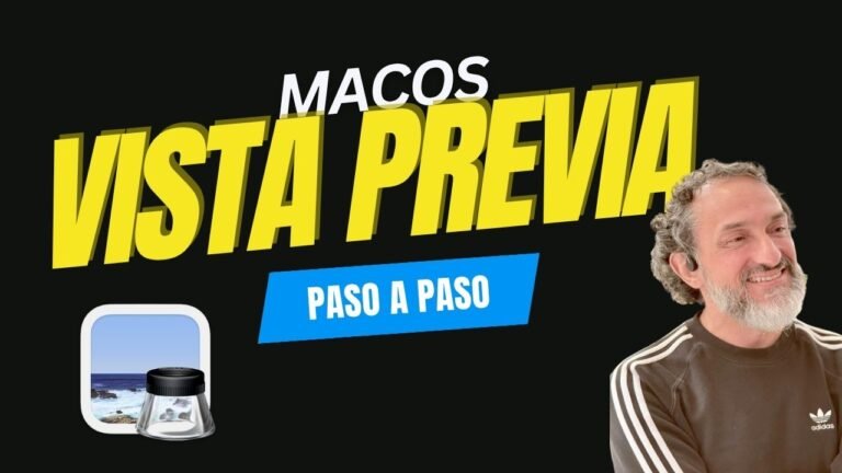 Tutorial vista previa en MacOS