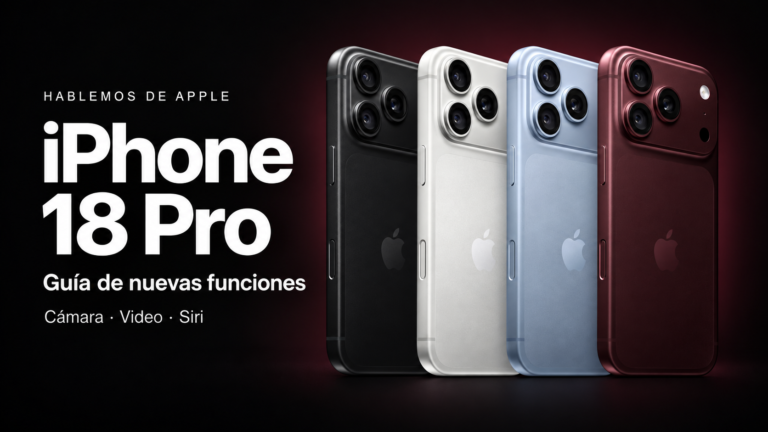 iPhone 18 Pro: guía de nuevas funciones y cámara