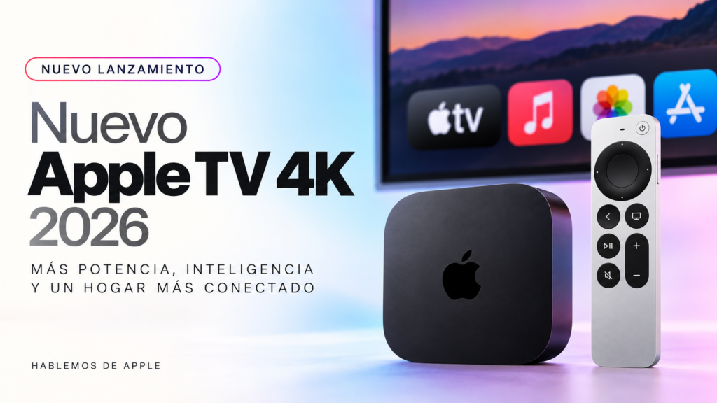 Nuevo Apple TV 4K 2026 de cuarta generación